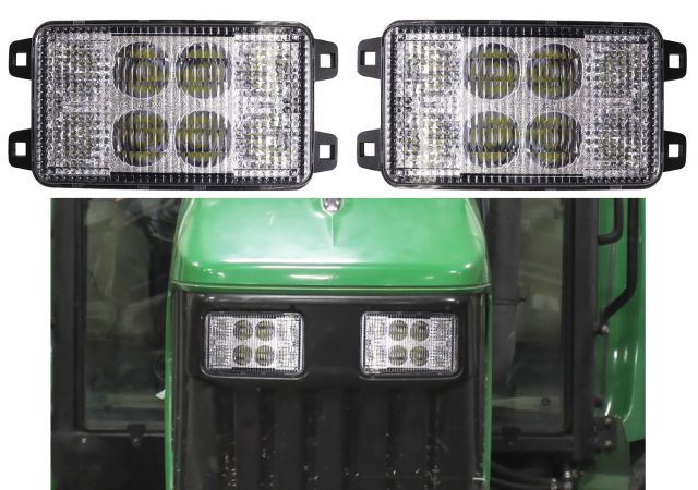 MMTractorParts LED Light Upgrade Kit John Deere Compact Tractor